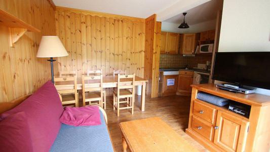 Ski verhuur Appartement 3 kamers 6 personen (C2) - Résidence La Dame Blanche - Puy-Saint-Vincent - Woonkamer
