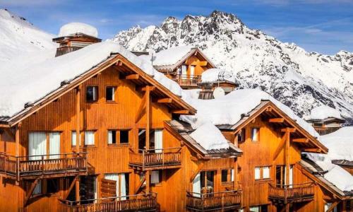 Location au ski Résidence le Hameau des Ecrins - MH - Puy-Saint-Vincent - Extérieur hiver