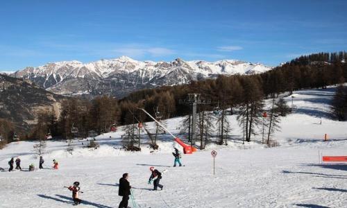Location au ski Appartement 3 pièces 6 personnes (33m²) - Résidence Parc Aux Etoiles - MH - Puy-Saint-Vincent - Extérieur hiver