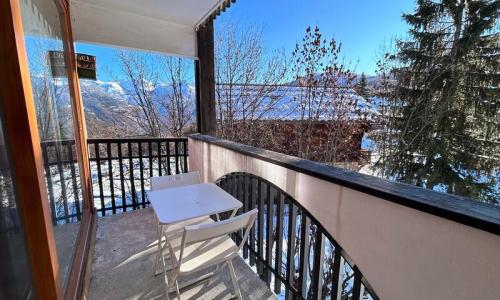 Rent in ski resort Studio 4 people (25m²) - Résidence Saint Roch - Puy-Saint-Vincent - Balcony