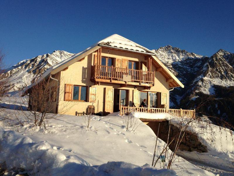 Location au ski Chalet duplex 8 pièces 18 personnes - Chalet Pra Prunier - Réallon - Extérieur hiver