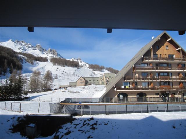 Location au ski Appartement 2 pièces 6 personnes (B26) - Résidence Gardette - Réallon - Extérieur hiver