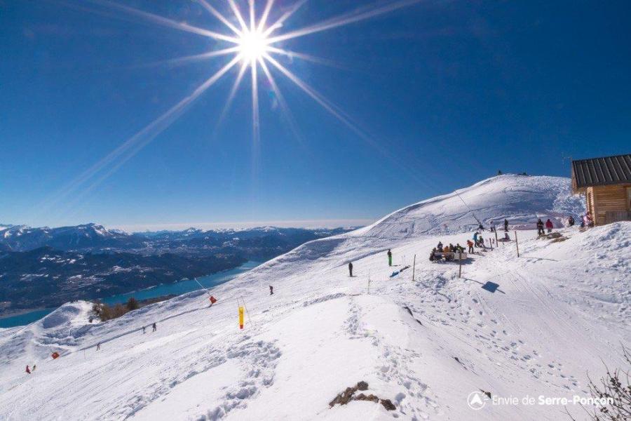 Location au ski Résidence Gardette - Réallon - Extérieur hiver