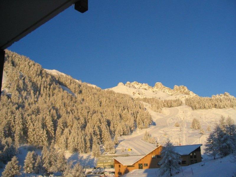 Vacances en montagne Appartement 2 pièces 4 personnes (A26) - Résidence Gardette - Réallon - Extérieur hiver