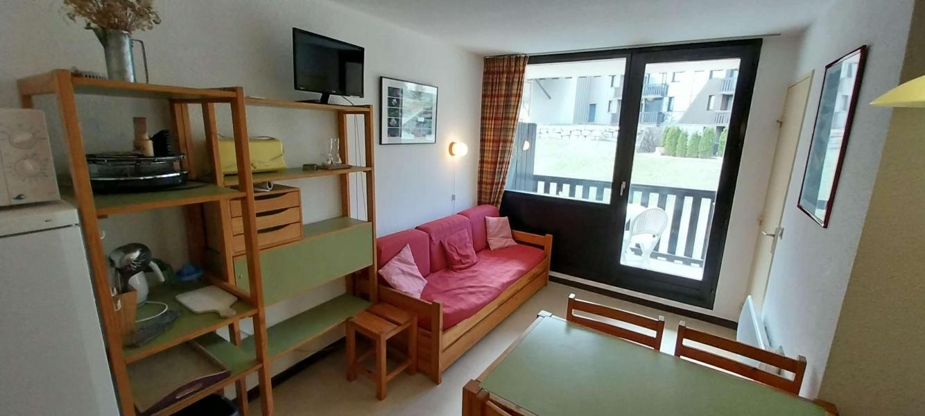 Wynajem na narty Apartament 2 pokojowy z alkową 6 osób (113R) - Résidence Relais - Réallon - Pokój gościnny