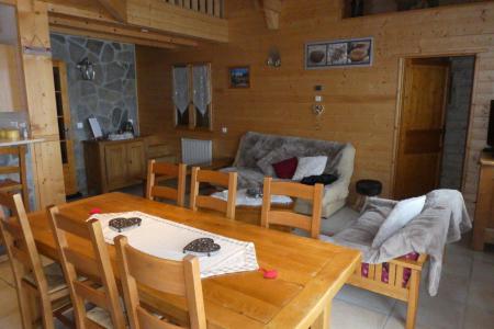 Location au ski Chalet duplex 5 pièces 12 personnes - Chalet Crocus - Réallon - Séjour