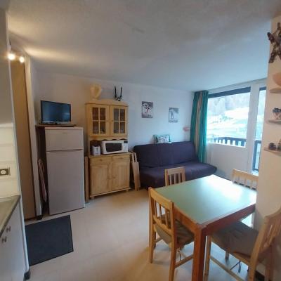 Skiverleih 2-Zimmer-Appartment für 6 Personen (238R) - Résidence Relais - Réallon - Wohnzimmer