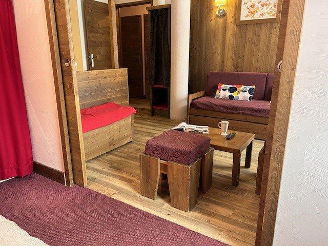 Skiverleih 2-Zimmer-Holzhütte für 4 Personen (580-01) - Deneb - Risoul - Wohnzimmer