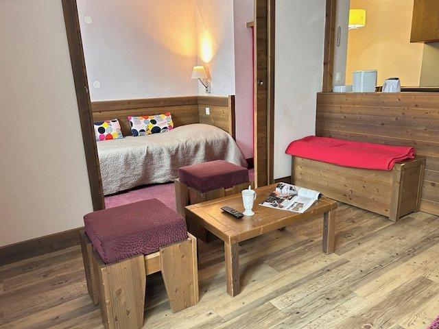 Location au ski Appartement 2 pièces cabine 4 personnes (580-01) - Deneb - Risoul - Séjour