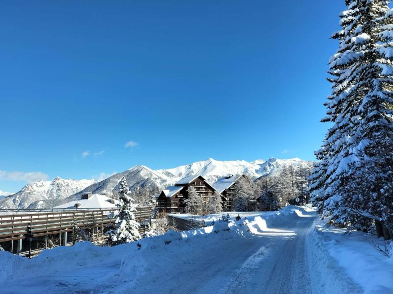 Ski verhuur Studio bergnis 4 personen (940) - Gentianes - Risoul - Buiten winter
