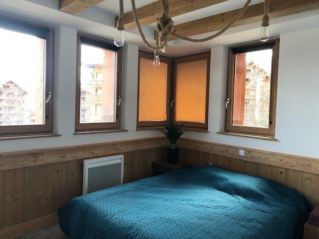Аренда на лыжном курорте Апартаменты 4 комнат 10 чел. (483) - La Résidence Antarès - Risoul - Двухспальная кровать