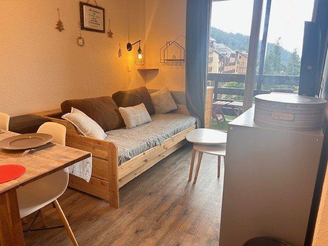 Skiverleih 2-Zimmer-Appartment für 6 Personen (520-503) - Résidence Aldebaran - Risoul - Wohnzimmer