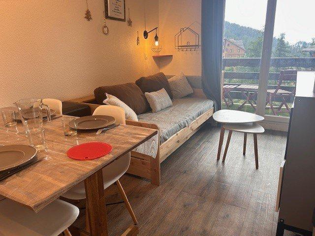 Skiverleih 2-Zimmer-Appartment für 6 Personen (520-503) - Résidence Aldebaran - Risoul - Wohnzimmer