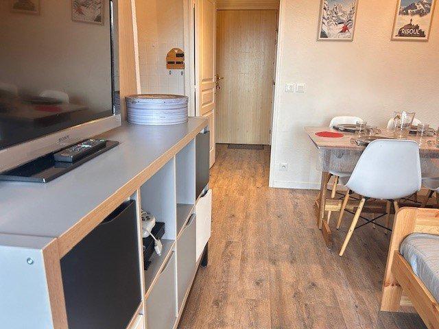 Skiverleih 2-Zimmer-Appartment für 6 Personen (520-503) - Résidence Aldebaran - Risoul - Wohnzimmer