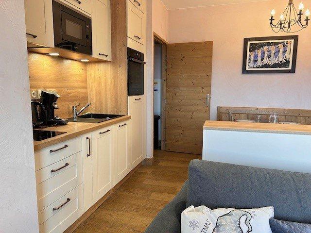 Rent in ski resort 3 room apartment sleeping corner 6 people (301) - Résidence Antarès - Risoul - Kitchenette