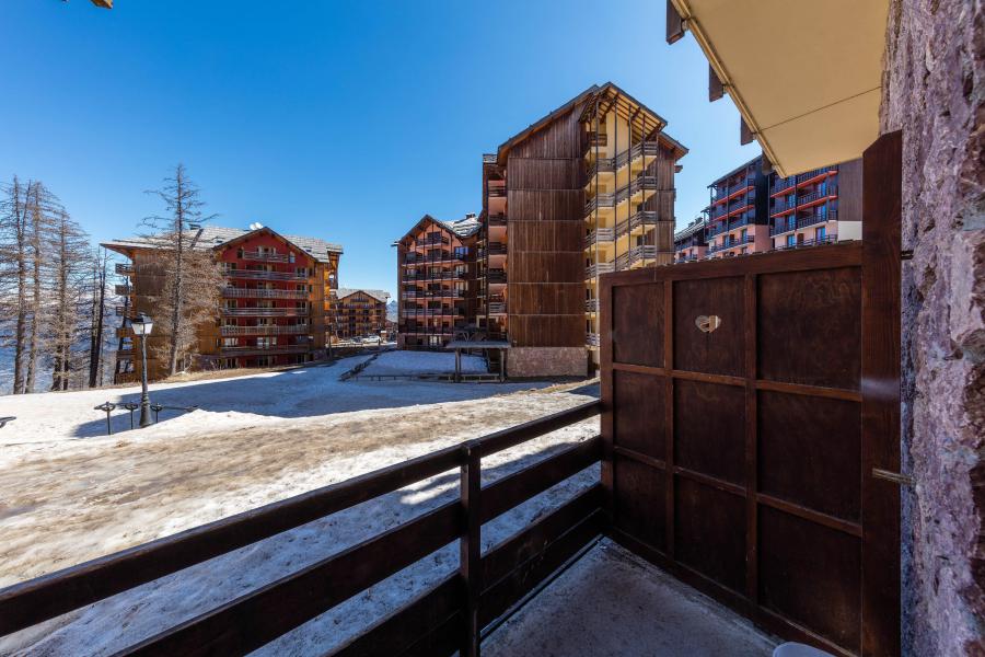 Location au ski Résidence Castor et Pollux - Risoul - Extérieur hiver