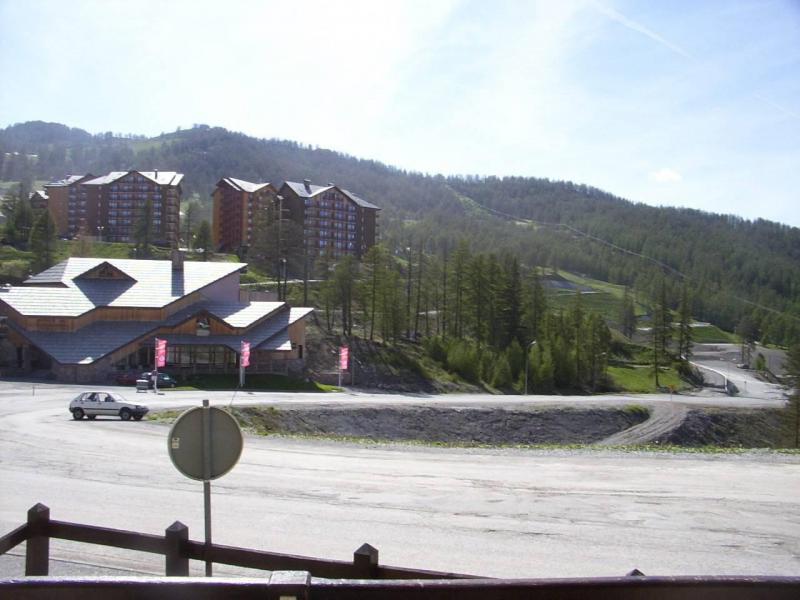 Location au ski Studio cabine 4 personnes (05) - Résidence Edelweiss A - Risoul - Terrasse