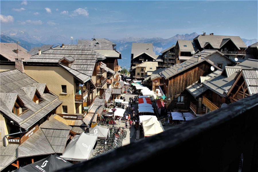 Alquiler al esquí Estudio -espacio montaña- para 4 personas (312) - Résidence l'Eterlou - Risoul - Terraza