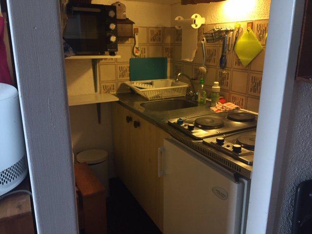 Alquiler al esquí Estudio para 3 personas (611B) - Résidence l'Orée du Bois B - Risoul - Kitchenette