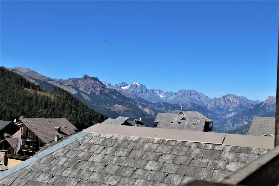 Location au ski Studio coin montagne 4 personnes (51) - Résidence le Cristal B - Risoul - Terrasse