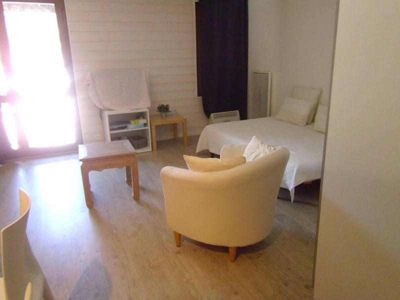 Rent in ski resort Studio sleeping corner 4 people (941) - Résidence le Valbel - Risoul - Living room