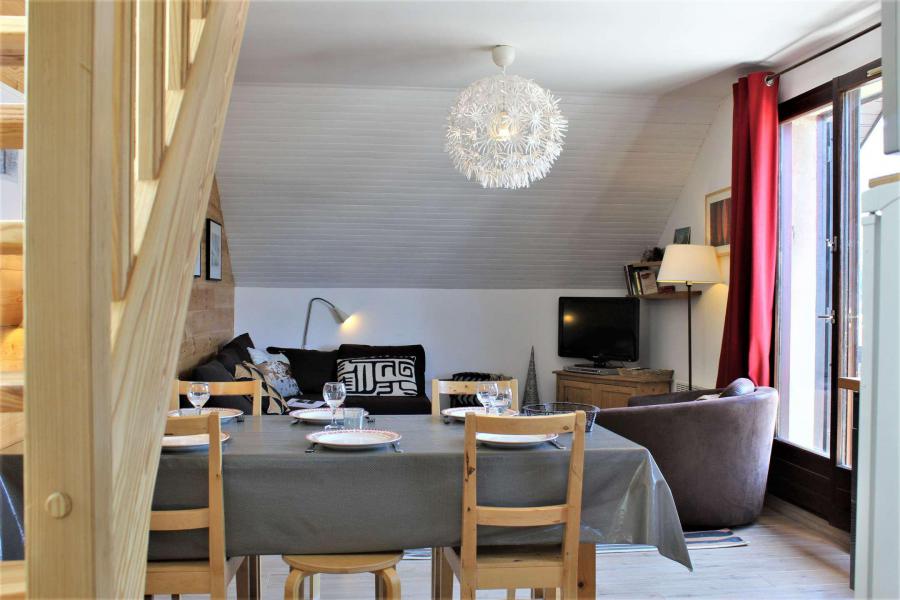 Ski verhuur Appartement 3 kamers 6 personen (116) - Résidence le Villaret I - Risoul - Woonkamer