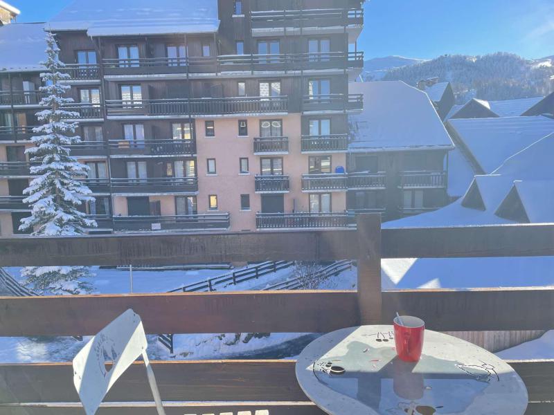 Ski verhuur Appartement 3 kamers 6 personen (190-113I) - Résidence le Villaret I - Risoul - Terras