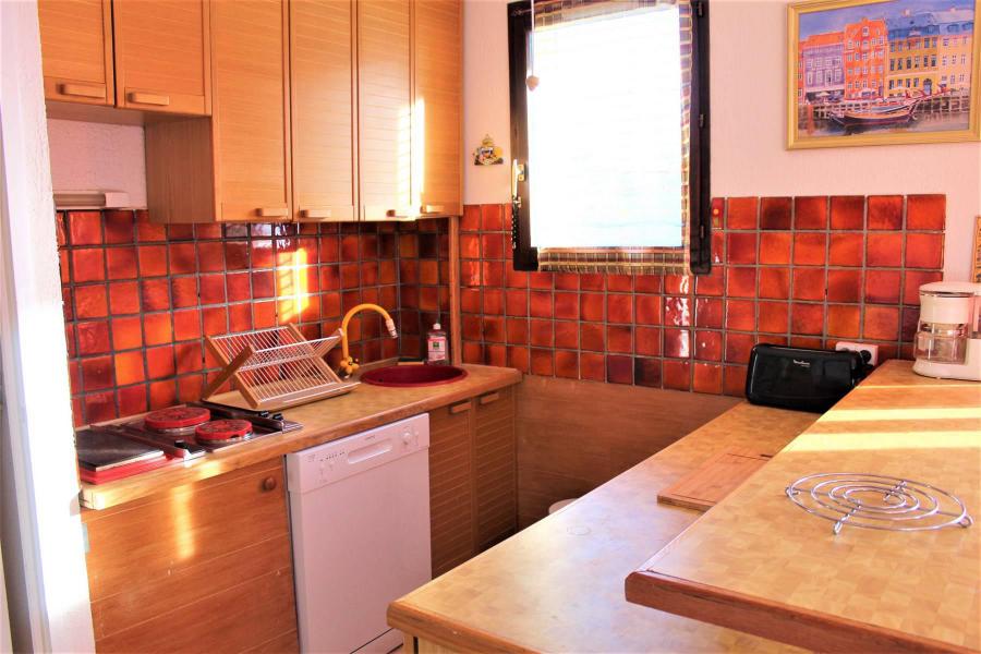 Location au ski Appartement 3 pièces cabine 6 personnes (13) - Résidence le Villaret II - Risoul - Kitchenette