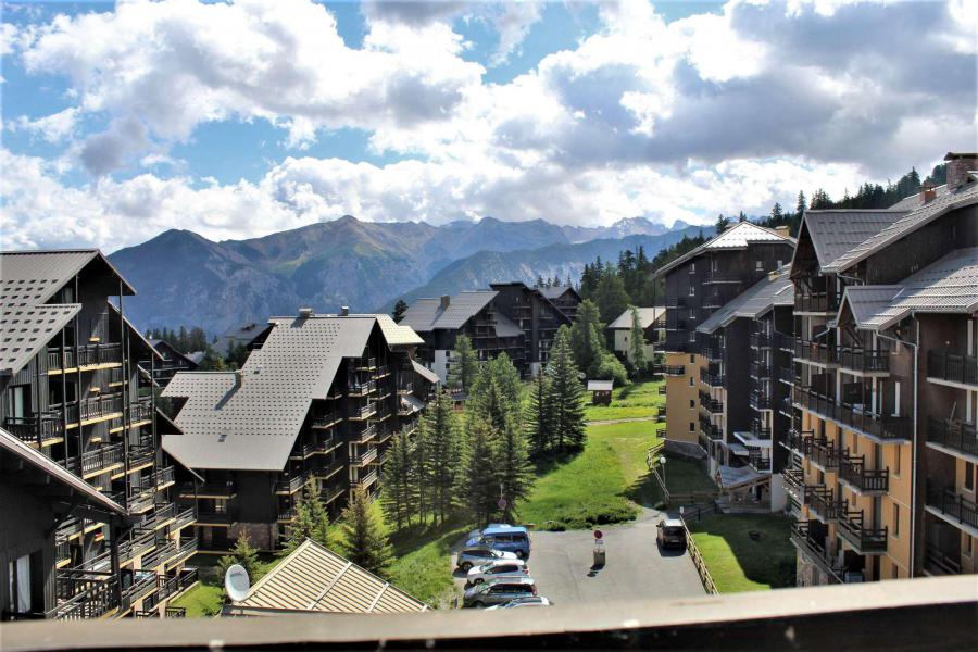 Skiverleih 2-Zimmer-Berghütte für 6 Personen (67) - Résidence les Airelles A - Risoul - Terrasse