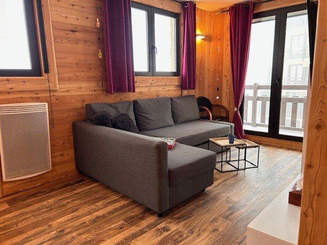 Ski verhuur Appartement 3 kamers 6 personen (110) - Résidence les Airelles A - Risoul - Woonkamer