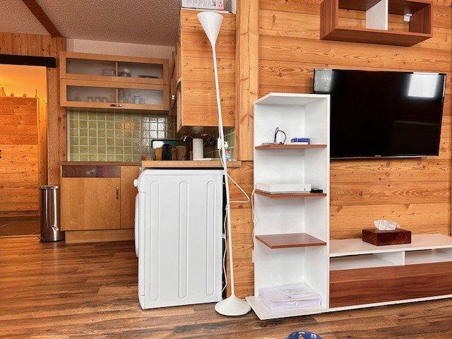 Ski verhuur Appartement 3 kamers 6 personen (110) - Résidence les Airelles A - Risoul - Woonkamer