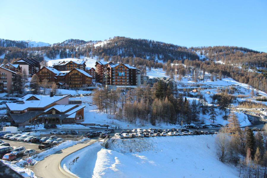 Vacanze in montagna Monolocale con alcova per 4 persone (25B) - Résidence les Airelles B - Risoul - Esteriore inverno
