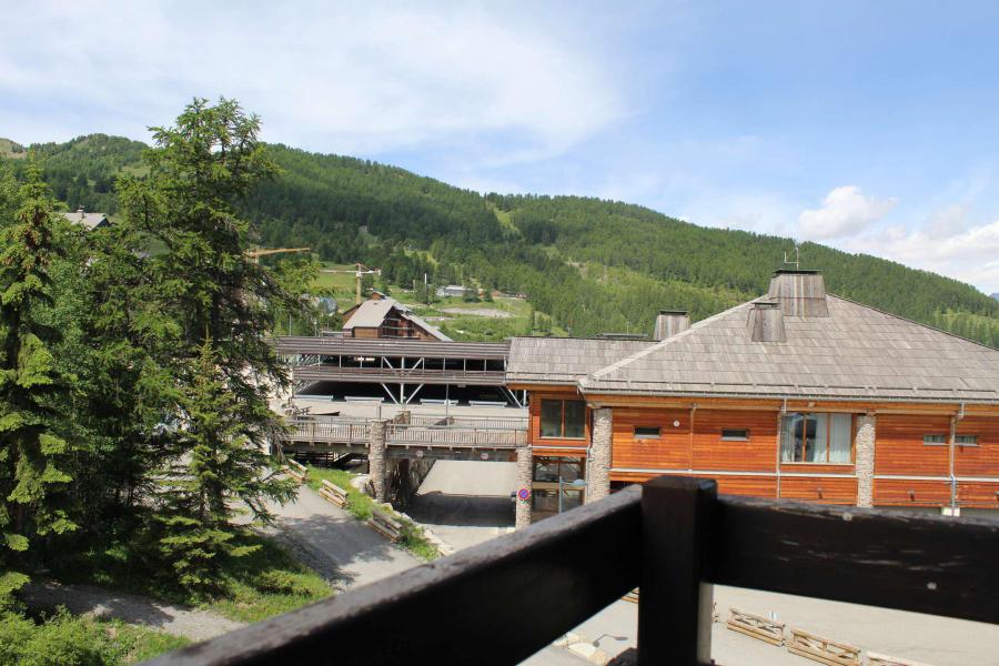Rent in ski resort Studio cabin 4 people (311) - Résidence les Chamois - Risoul - Balcony