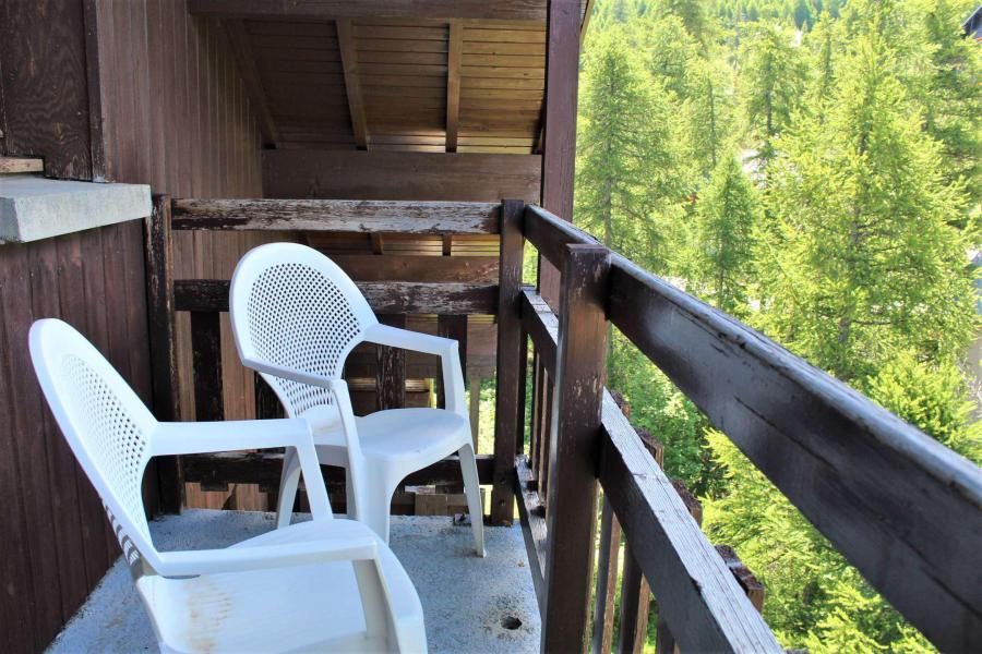 Skiverleih Studio Schlafnische 4 Personen (67) - Résidence les Chamois - Risoul - Balkon