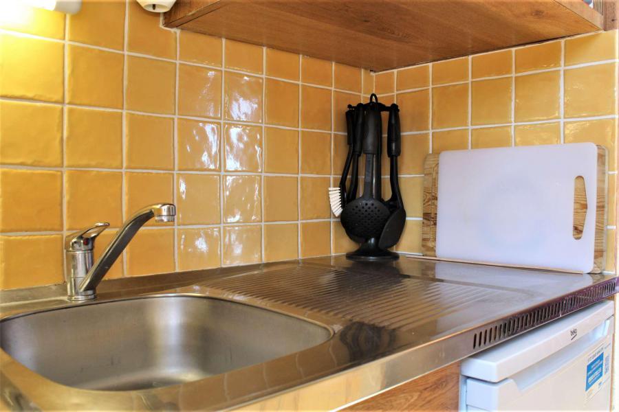 Location au ski Studio cabine 4 personnes (308C) - Résidence les Clématites C - Risoul - Kitchenette