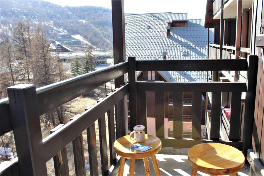 Ski verhuur Appartement 2 kamers 4 personen (511) - Résidence les Crêtes - Risoul - Balkon