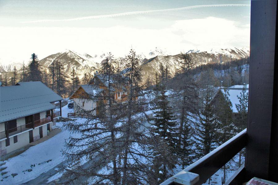 Location au ski Studio coin montagne 4 personnes (502) - Résidence les Crêtes - Risoul - Balcon