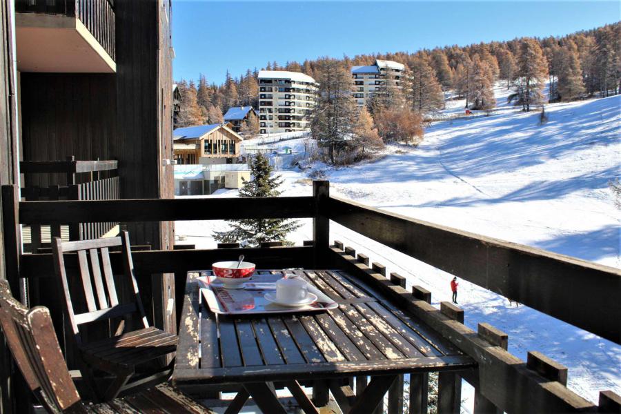 Location au ski Appartement 2 pièces 5 personnes (54I) - Résidence les Florins I - Risoul - Balcon