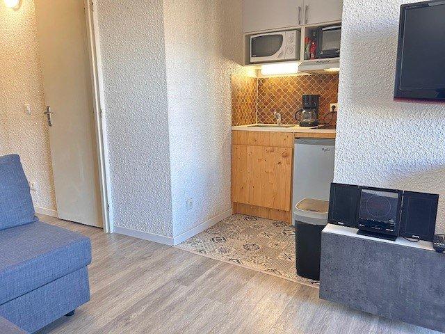 Ski verhuur Studio cabine 4 personen (46) - Résidence les Florins II - Risoul - Woonkamer