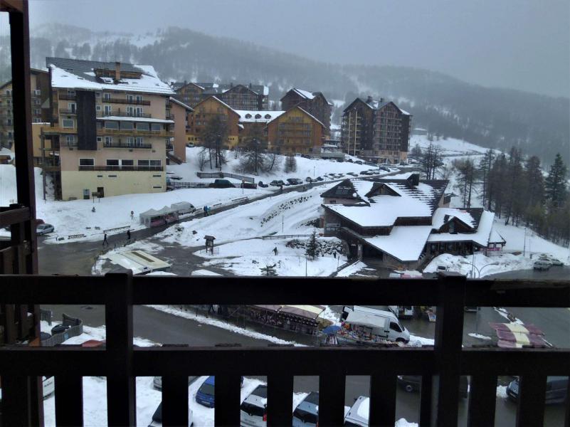 Ski verhuur Appartement 2 kamers 4 personen (996) - Résidence Soldanelles - Risoul - Terras