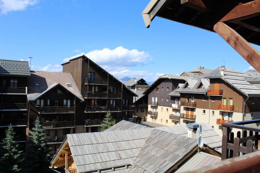 Location au ski Studio 2 personnes (333) - Résidence Soldanelles - Risoul - Balcon