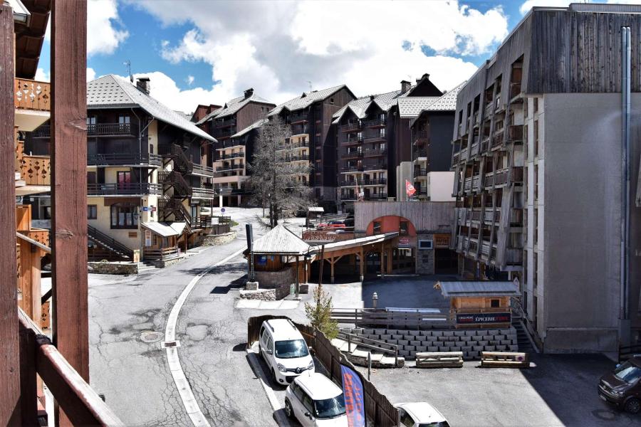 Location au ski Studio coin montagne 3 personnes (160-43) - Résidence Soldanelles - Risoul - Balcon