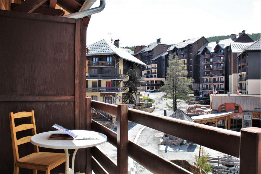 Location au ski Studio coin montagne 4 personnes (895) - Résidence Soldanelles - Risoul - Terrasse