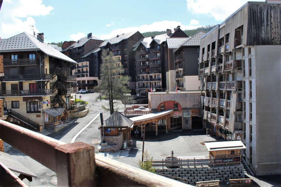 Location au ski Studio coin montagne 4 personnes (895) - Résidence Soldanelles - Risoul - Terrasse