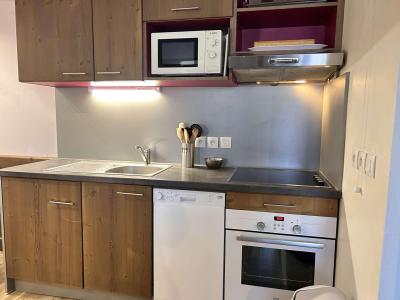 Location au ski Appartement 2 pièces cabine 4 personnes (580-01) - Deneb - Risoul - Kitchenette