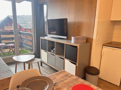 Skiverleih 2-Zimmer-Appartment für 6 Personen (520-503) - Résidence Aldebaran - Risoul - Wohnzimmer