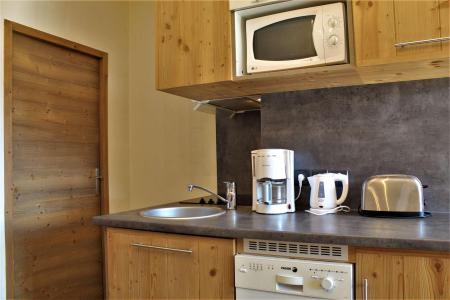 Rent in ski resort 2 room apartment sleeping corner 5 people (309) - Résidence Antarès - Risoul - Kitchenette