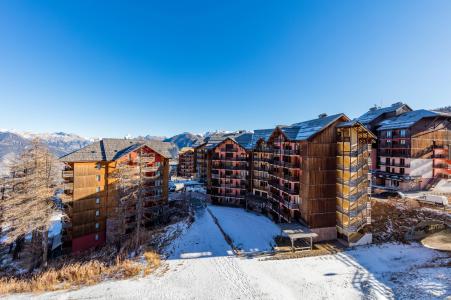 Location au ski Résidence Castor et Pollux - Risoul - Extérieur hiver