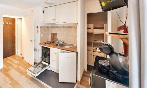 Location au ski Appartement 2 pièces 4 personnes (Budget 25m²-1) - Résidence Christiana - MH - Risoul - Kitchenette