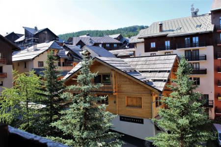 Location au ski Studio coin montagne 4 personnes (54) - Résidence Edelweiss A - Risoul - Terrasse